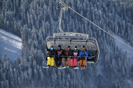 Russia Winter Season Kicks Off In Sochi