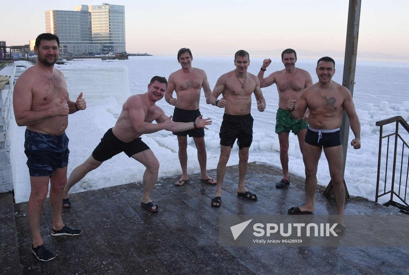 Russia Winter Swimming