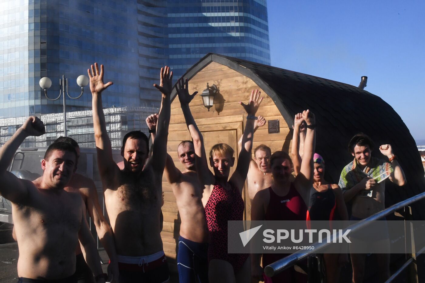 Russia Winter Swimming