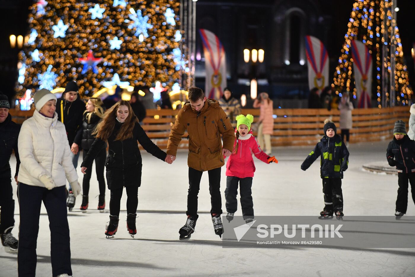 Russia Military Park Skating Rink