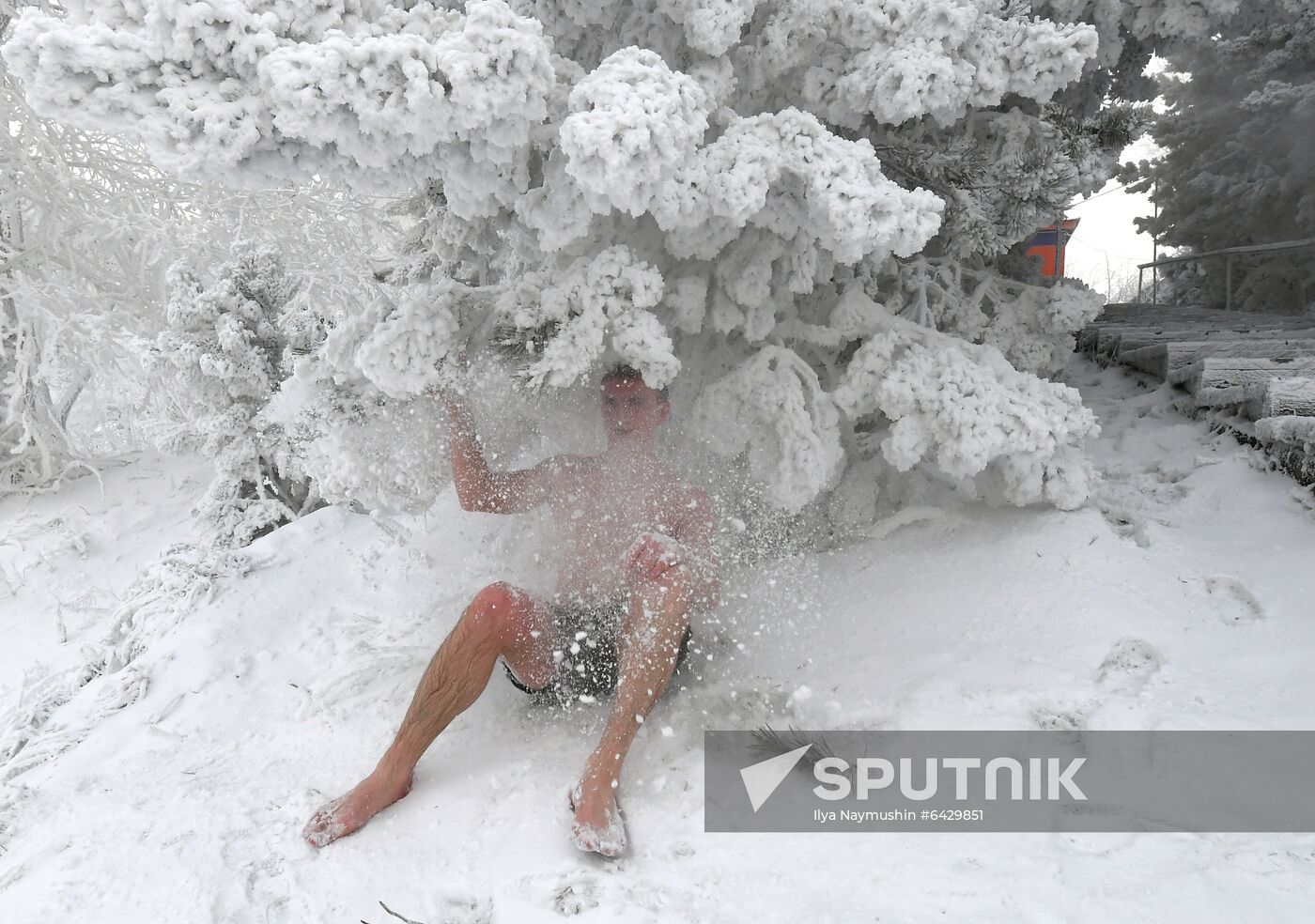 Russia Winter Swimming