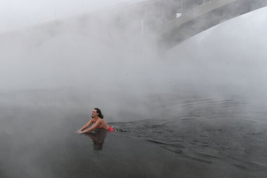 Russia Winter Swimming