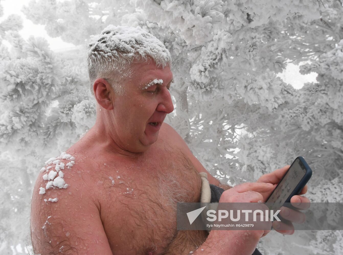 Russia Winter Swimming