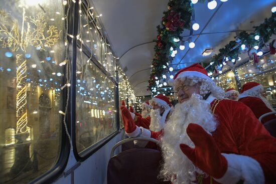 Russia New Year Preparations