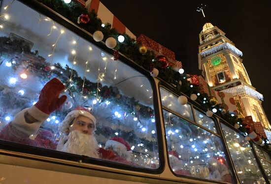 Russia New Year Preparations