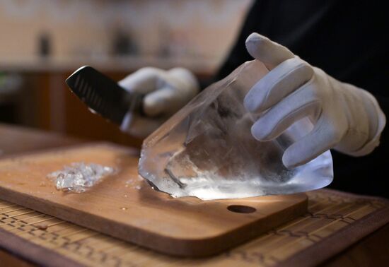 Russia Ice Miniature Book