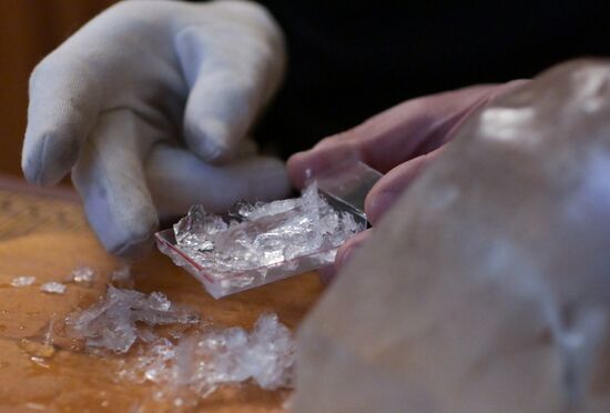 Russia Ice Miniature Book
