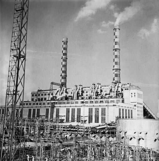 Irkutskaya Power Plant No. 10 in Angarsk