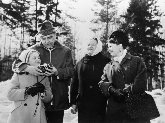 Soviet pilot and cosmonaut Vladimir Komarov