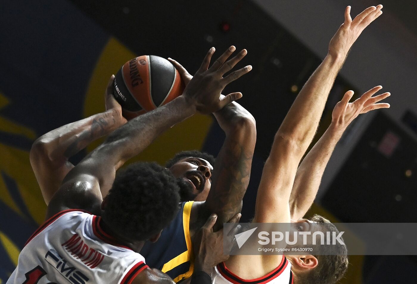 Russia Basketball Euroleague Khimki - Olympiacos