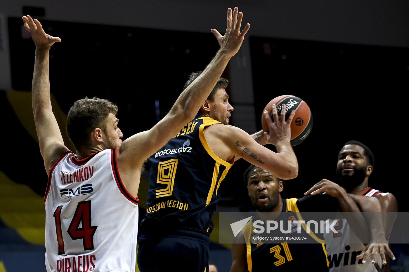 Russia Basketball Euroleague Khimki - Olympiacos