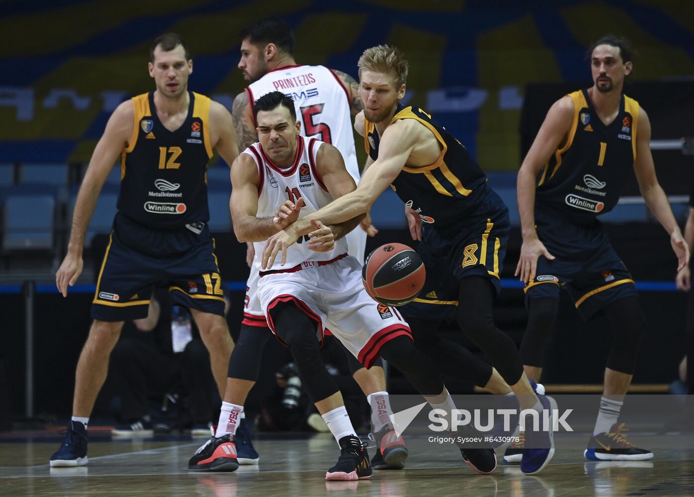 Russia Basketball Euroleague Khimki - Olympiacos