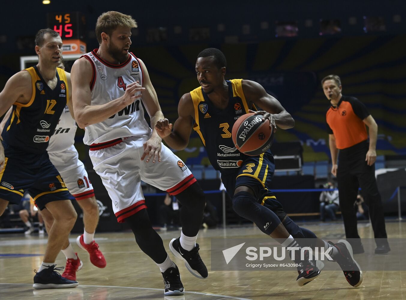 Russia Basketball Euroleague Khimki - Olympiacos