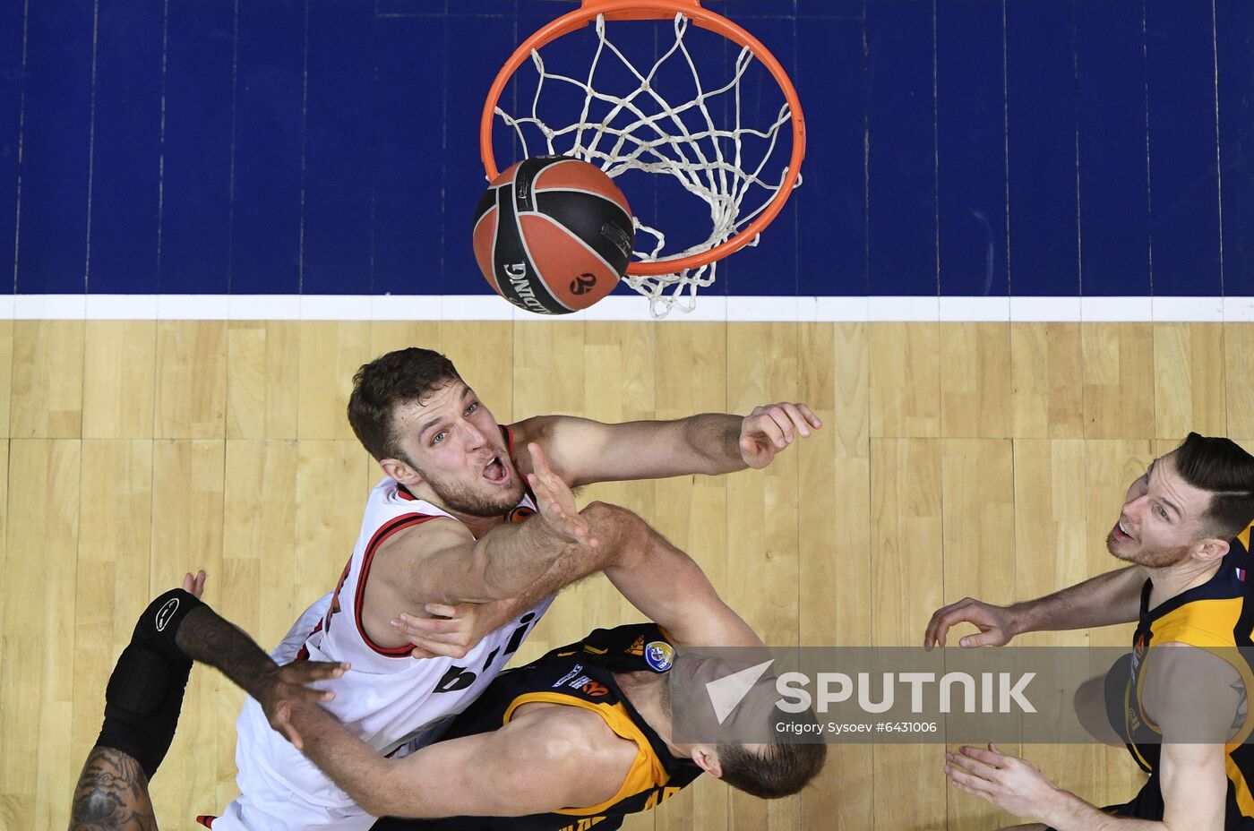 Russia Basketball Euroleague Khimki - Olympiacos