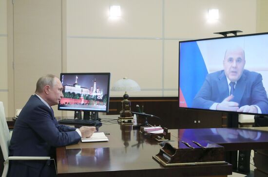 Russia Putin Mishustin Transport Development