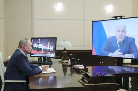 Russia Putin Mishustin Transport Development