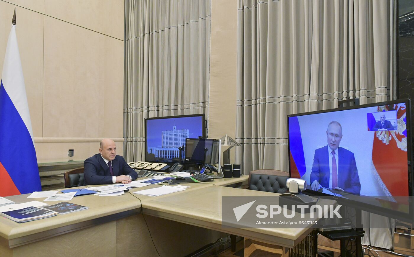 Russia Putin Mishustin Transport Development