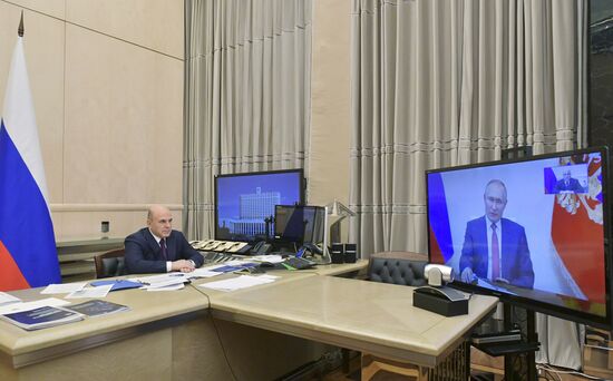 Russia Putin Mishustin Transport Development