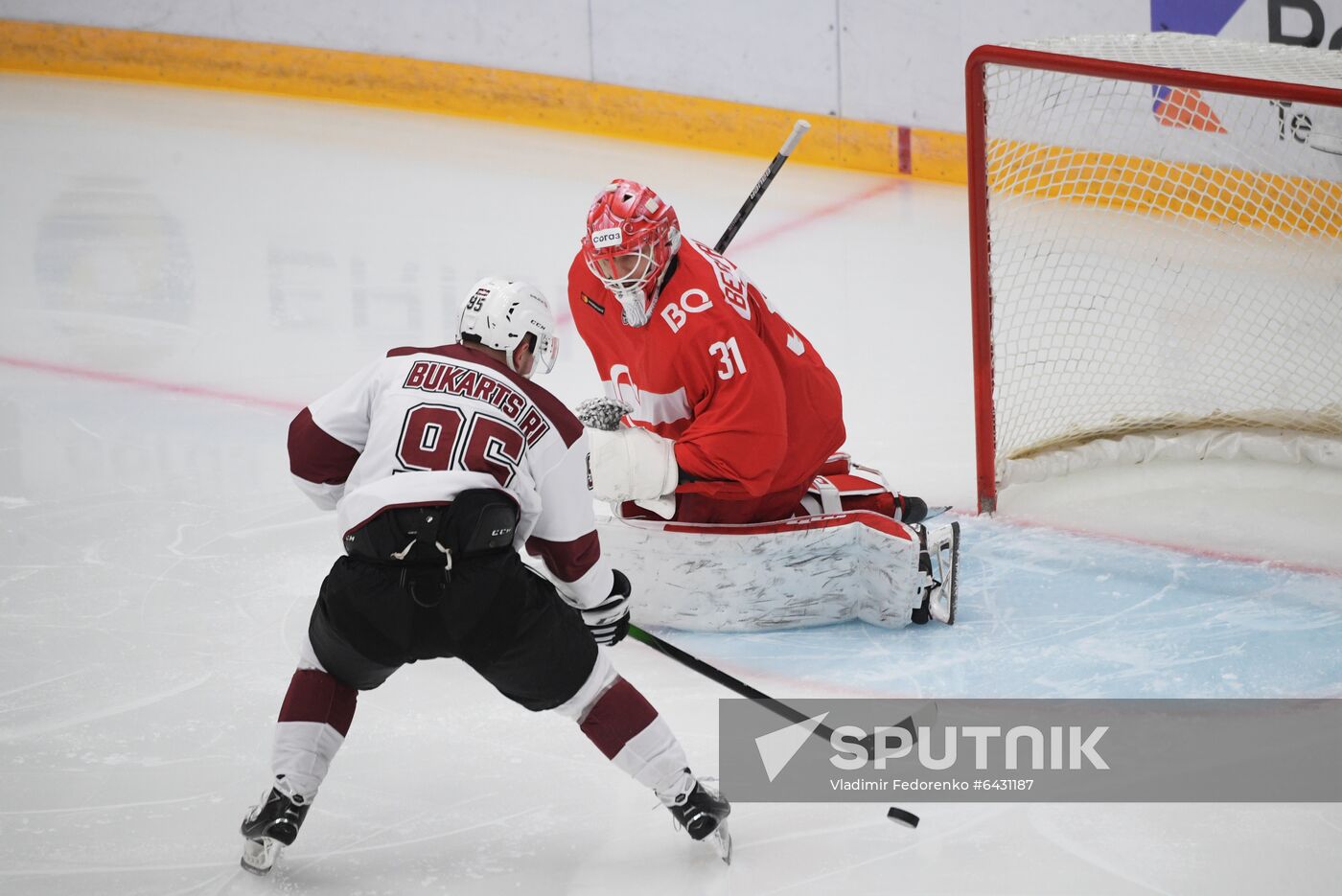 Russia Ice Hockey Spartak - Dynamo Riga