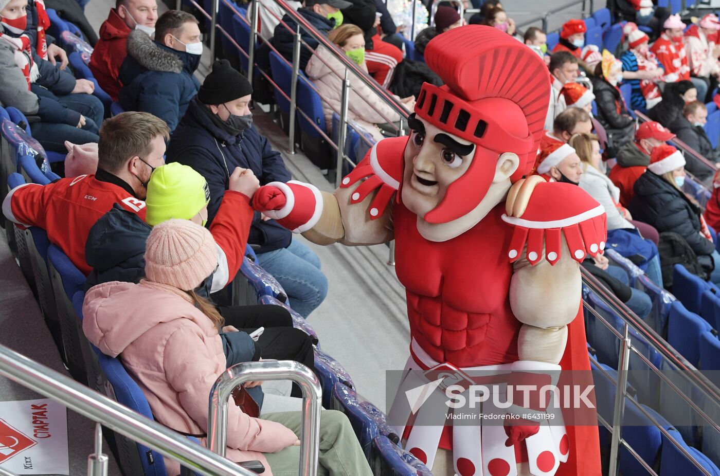 Russia Ice Hockey Spartak - Dynamo Riga