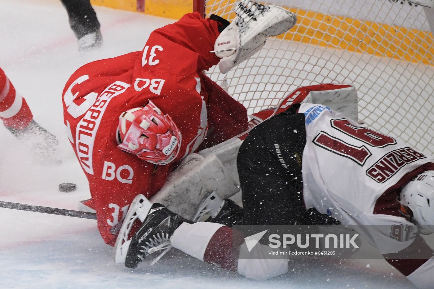 Russia Ice Hockey Spartak - Dynamo Riga