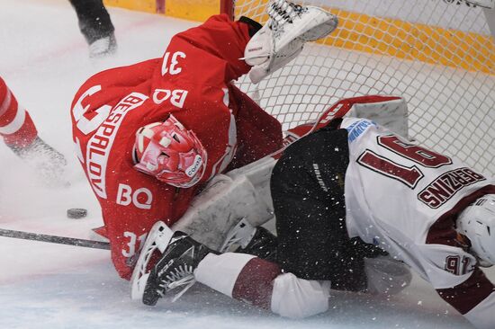 Russia Ice Hockey Spartak - Dynamo Riga