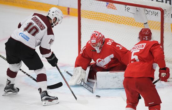 Russia Ice Hockey Spartak - Dynamo Riga