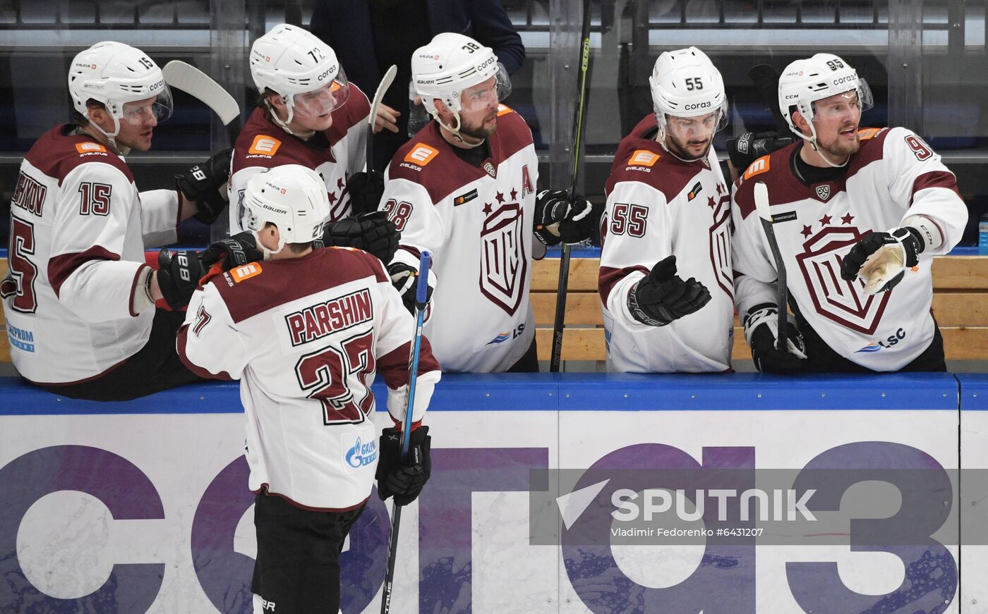 Russia Ice Hockey Spartak - Dynamo Riga