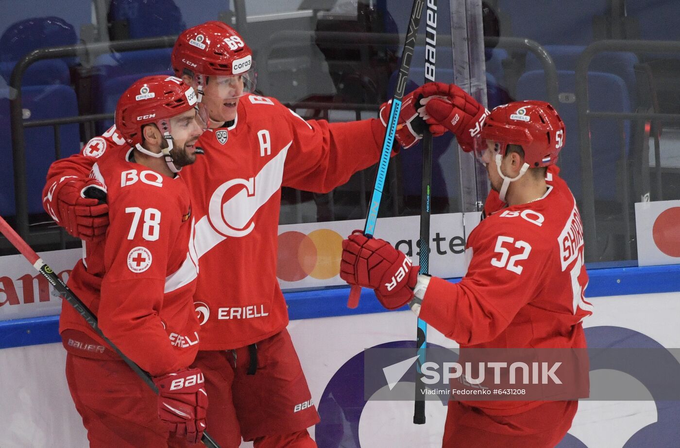 Russia Ice Hockey Spartak - Dynamo Riga