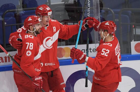 Russia Ice Hockey Spartak - Dynamo Riga