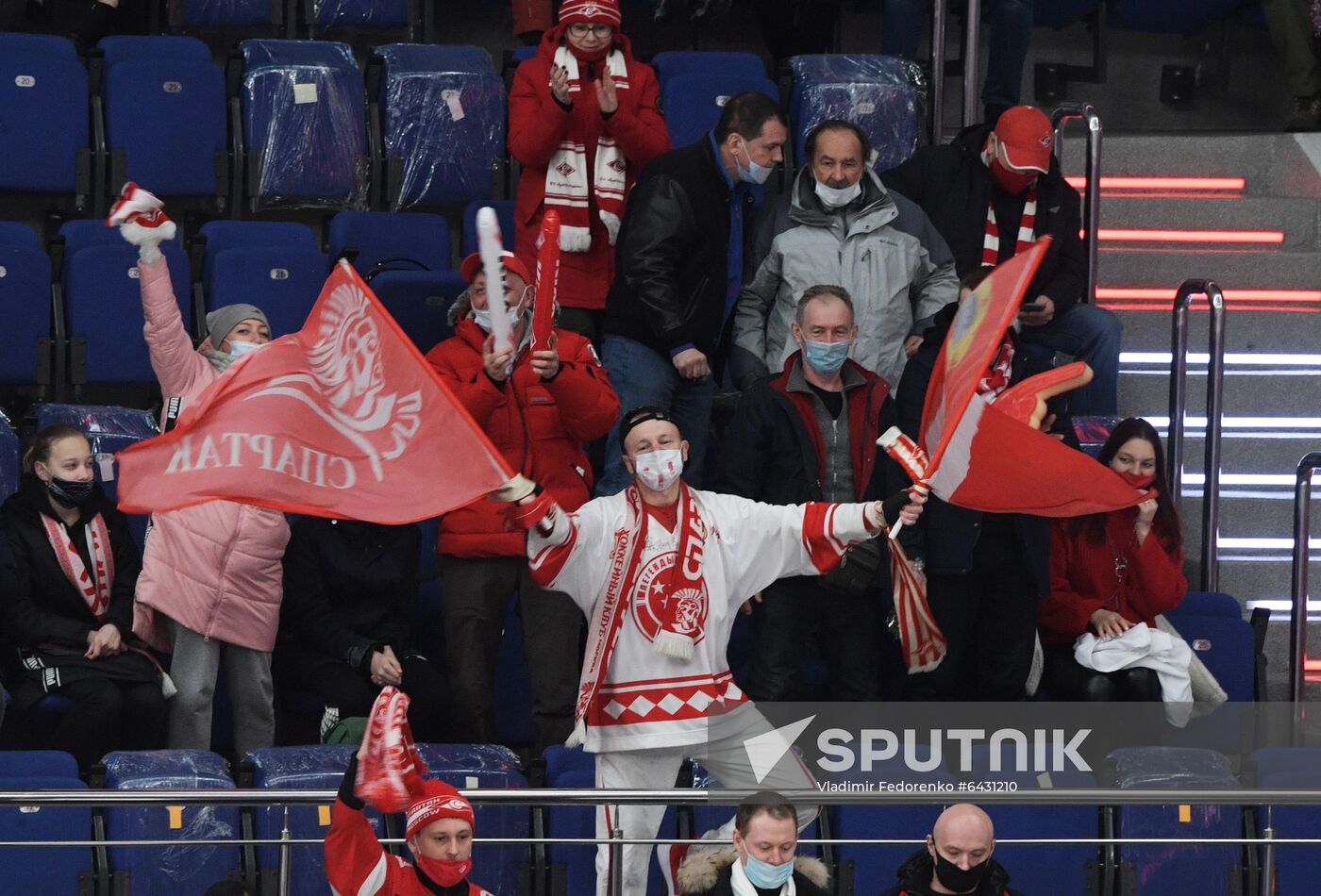 Russia Ice Hockey Spartak - Dynamo Riga