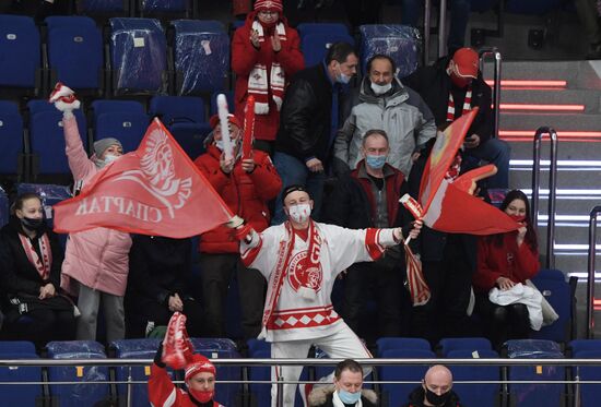Russia Ice Hockey Spartak - Dynamo Riga
