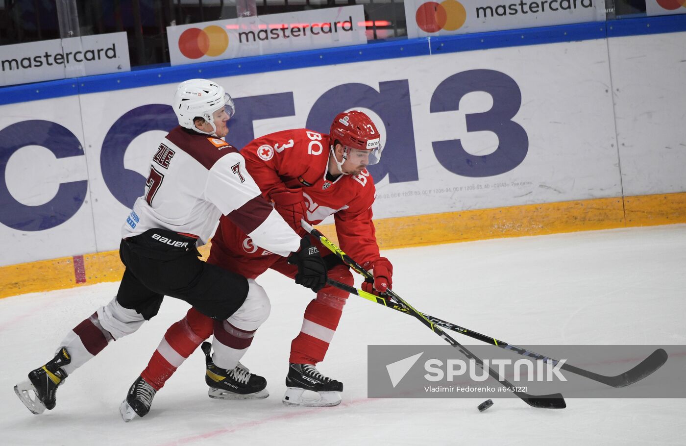 Russia Ice Hockey Spartak - Dynamo Riga