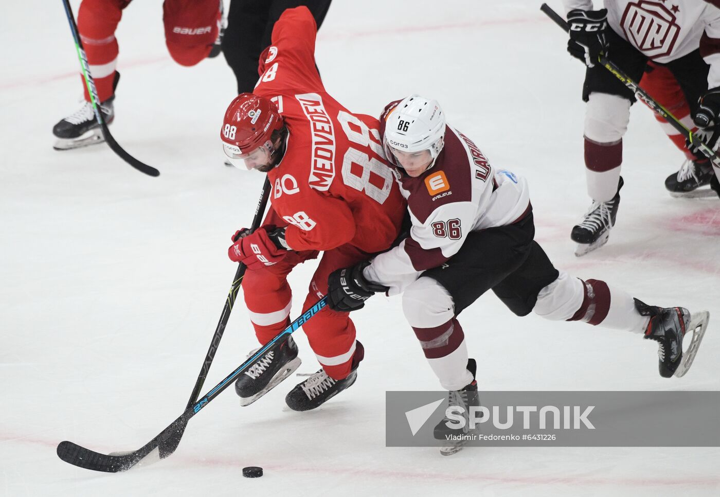 Russia Ice Hockey Spartak - Dynamo Riga
