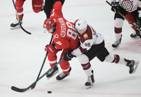Russia Ice Hockey Spartak - Dynamo Riga