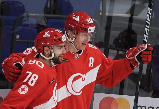 Russia Ice Hockey Spartak - Dynamo Riga