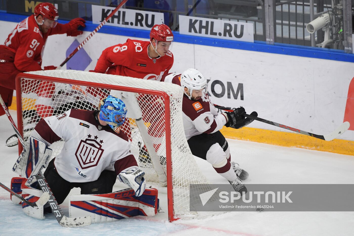 Russia Ice Hockey Spartak - Dynamo Riga