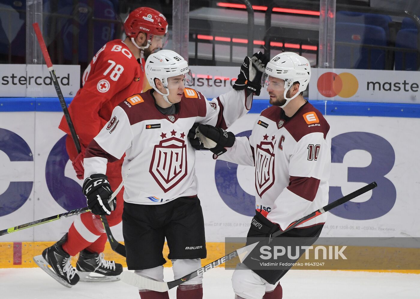 Russia Ice Hockey Spartak - Dynamo Riga