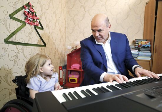 Russia Mishustin Charity