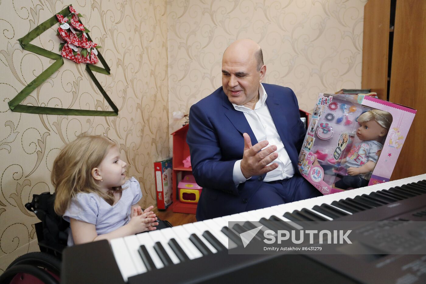Russia Mishustin Charity