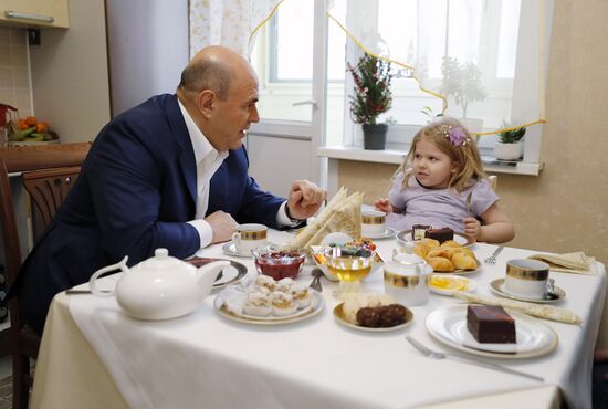 Russia Mishustin Charity