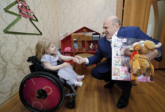 Russia Mishustin Charity