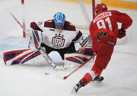 Russia Ice Hockey Spartak - Dynamo Riga