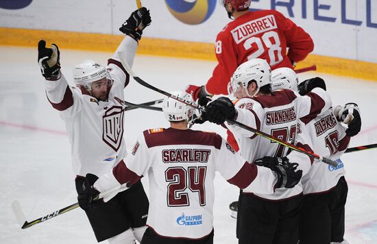 Russia Ice Hockey Spartak - Dynamo Riga