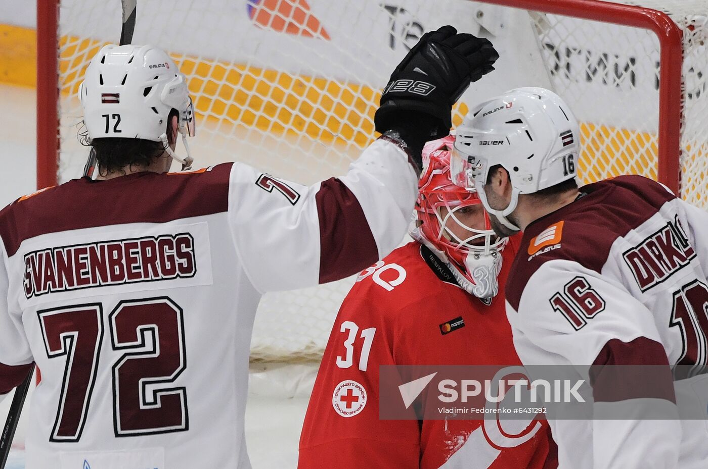 Russia Ice Hockey Spartak - Dynamo Riga