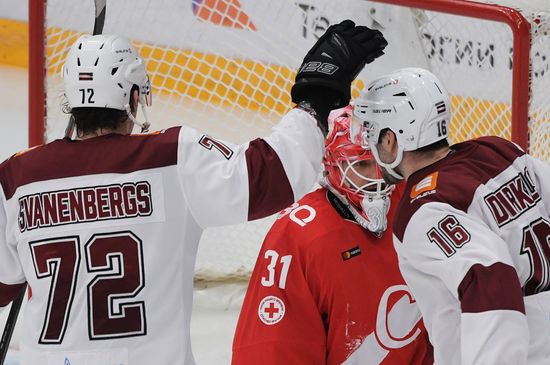 Russia Ice Hockey Spartak - Dynamo Riga