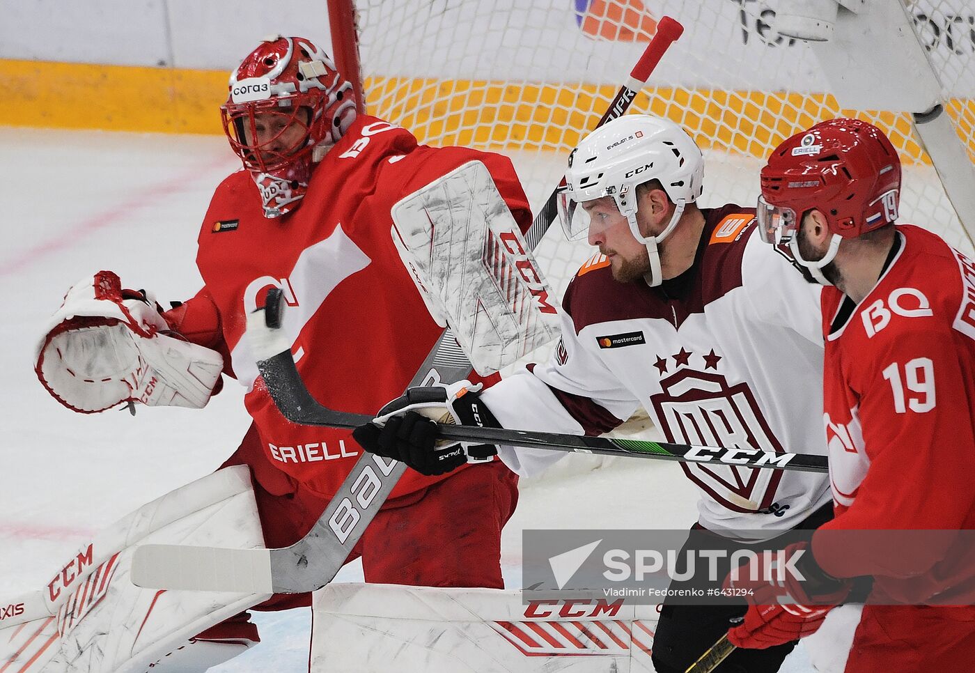 Russia Ice Hockey Spartak - Dynamo Riga