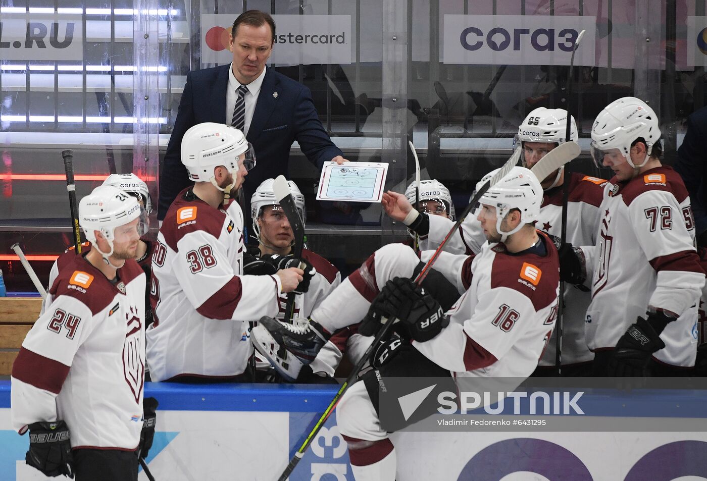 Russia Ice Hockey Spartak - Dynamo Riga