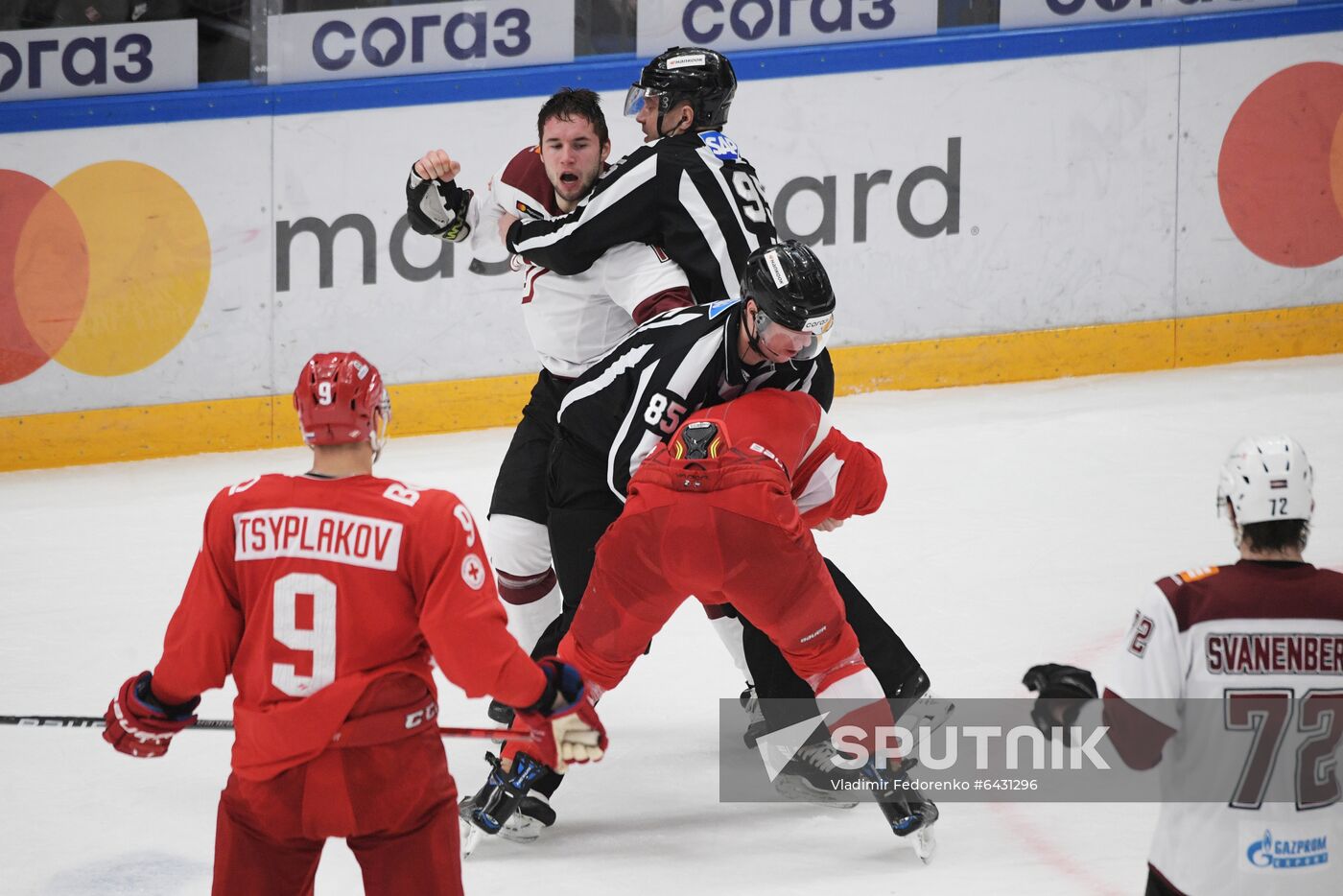 Russia Ice Hockey Spartak - Dynamo Riga