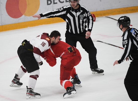 Russia Ice Hockey Spartak - Dynamo Riga